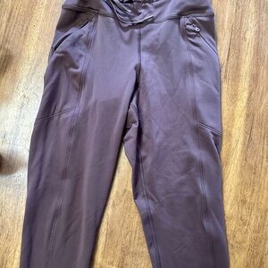 Offline by Aerie Brown High-Rise Warmup Leggings